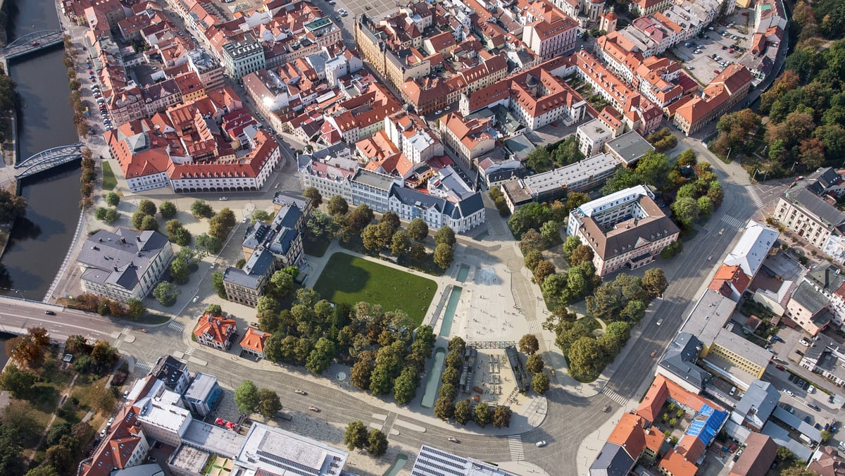 Revitalizace Senovážného náměstí v ČB