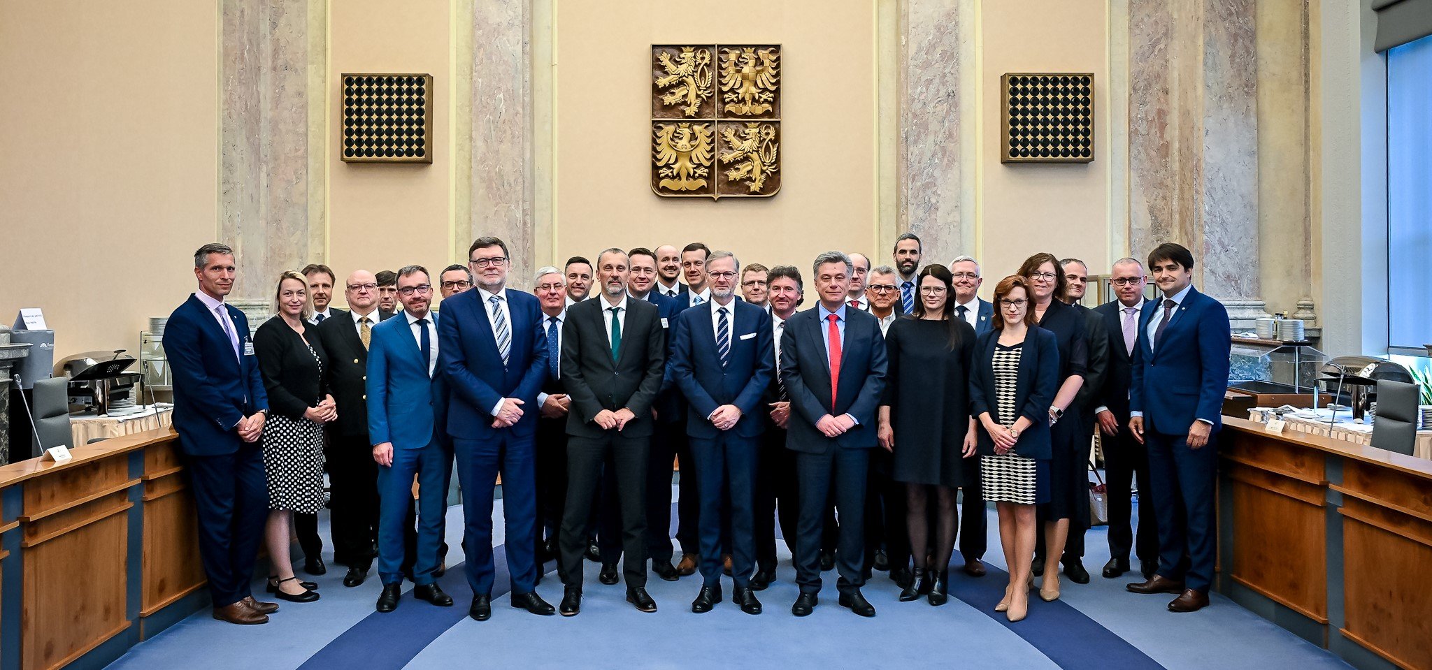Premiér Petr Fiala se setkal se zástupci profesních komor